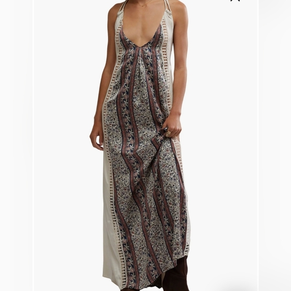 Free People Intimately‎ Bohemian Nights Maxi Nightgown sz Medium & SmallNWT